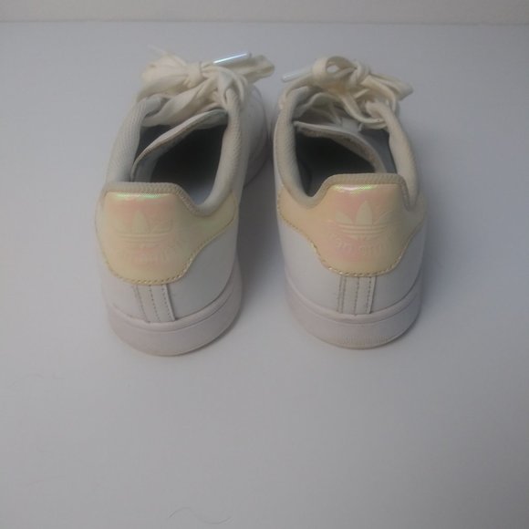Adidas Stan Smith White Easy Yellow Pearl Rare 8494 Size W 6.5 With Box Like New - Picture 6 of 8
